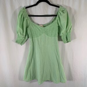 strapless babydoll mini dress Pilcro Strapless Babydoll Mini Dress